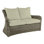 Sag Harbor Outdoor 2 - Seat Loveseat