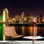 Neon Light City Harbor-93996677