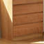 Commode d'appoint en bois de cerisier Simple Style