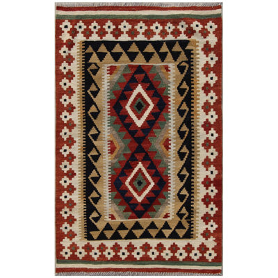 Bershire Rectangle 83 cm x 135 cm Hand Woven Kilim Area Rug
