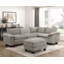 Repose-pieds Modern Chenille