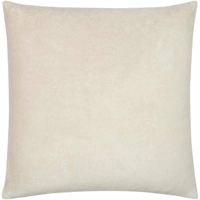Beirne Cotton Throw Pillow, Pillow Cover Only - No Insert, 20" x 20", Oatmeal