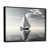 Black Floater Framed