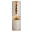 82.68"H Luxury Style Corner Wine Cabinet, Modern Minimalist Triangular Storage Cabinet, Glass Wall Corner Organizer