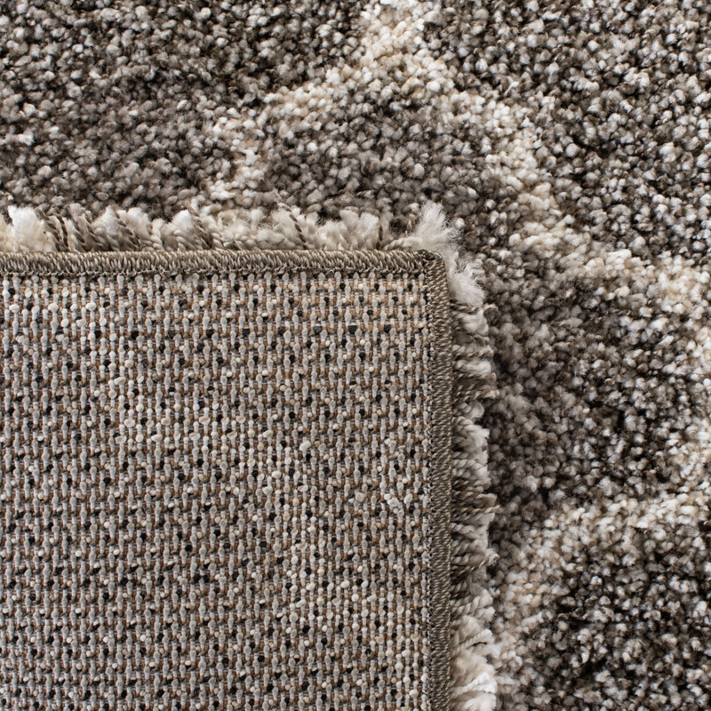 Girault Geometric Hand Woven Area Rug, Square 213 cm