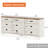 Glenford 78.7" Wide Modern Farmhouse Wooden Dresser Combo With 9 Drawers For Teenagers-2082851857