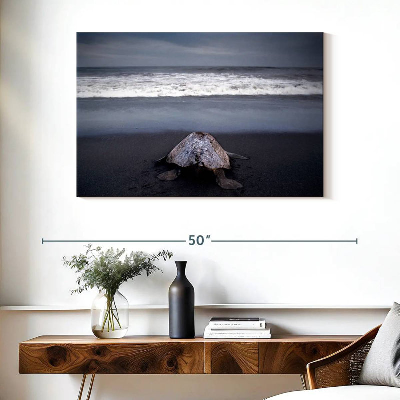 Brampt Ridley Sea Turtle, 26" H x 39" W