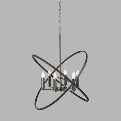 Pauling 6 - Light Candle Style Chandelier