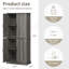  Armoire de rangement réglable Hailiey-2779102