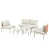 White Cushion/White Frame selected