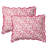 Hallmark Heart Strings 3-Piece Red/Multicolor Quilt Set, Full/Queen