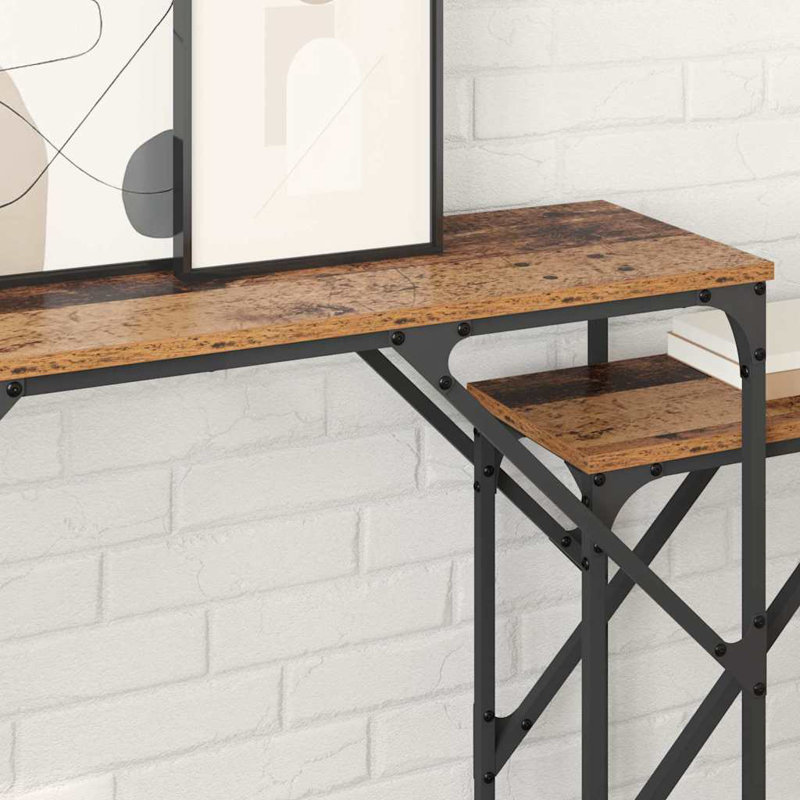 100cm Console Table, Old Wood