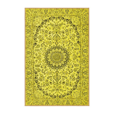 Mecke Washable Oriental Indoor Rug