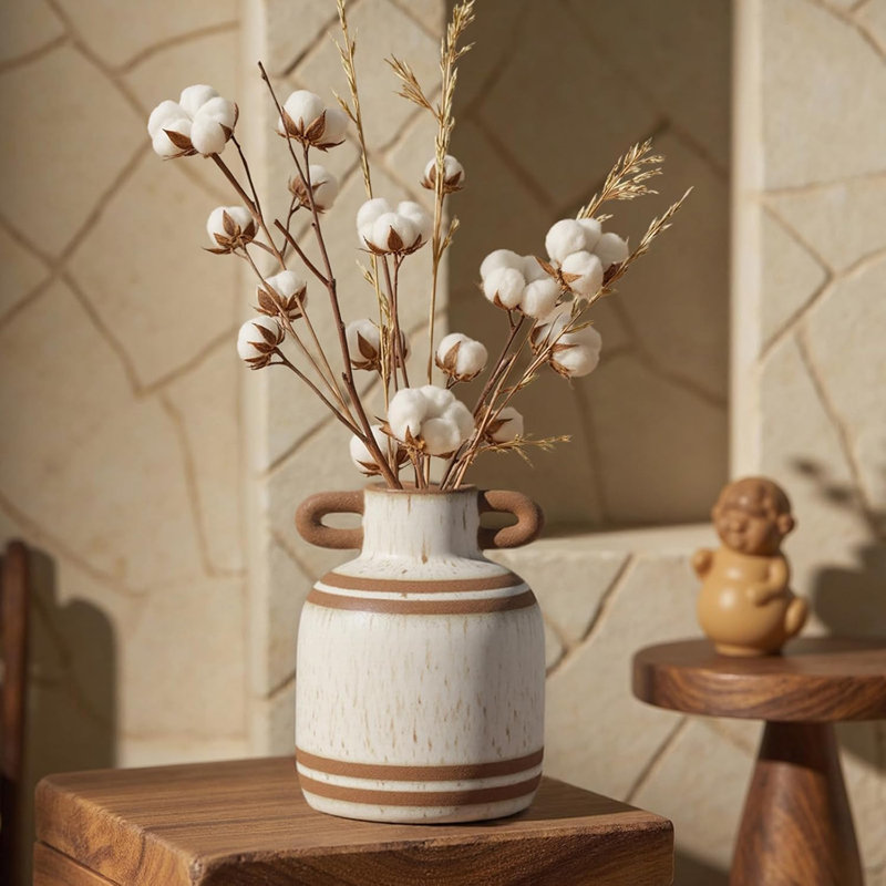 Simple Farmhouse Ceramic Vase