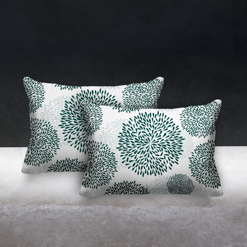 Coussin Confetti, Vert