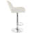 Swivel Upholstered Adjustable Height Counter Stool-85840535