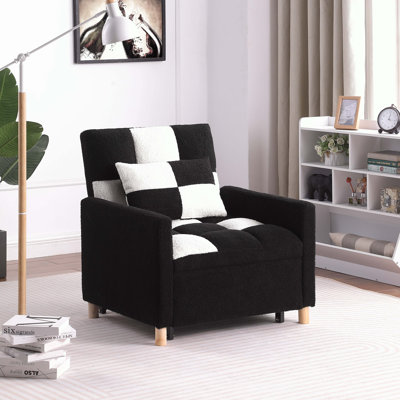 Chaise d'appoint rembourrée Somdath