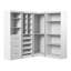 Système d'organisation pour garde-robe 82 po Arlex-2118783255