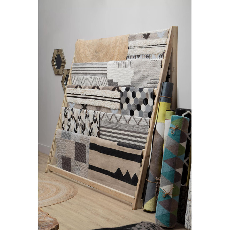 Lykins Patchwork Hand Woven 120cm X 180cm Area Rug
