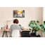 Wall Mounted bulletin board print home decor message pin boards decorative corkboard Spring flowers