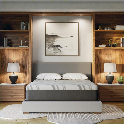 Mattresses 12\" Medium Feel Ultra Cooling Responsive Gel Memory Foam, Greenguard Gold Certified, Made in USA | Slate Gray
