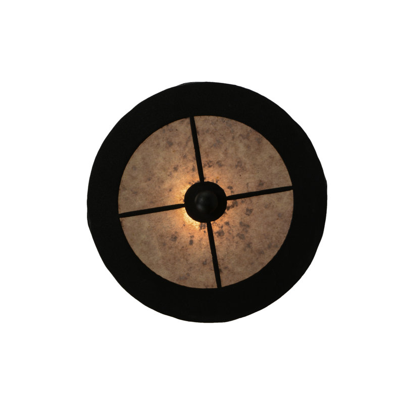 Rustic Lodge 1 - Light Pendant, Black