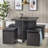Badillo 4 - Person Trestle Dining Set-629457710