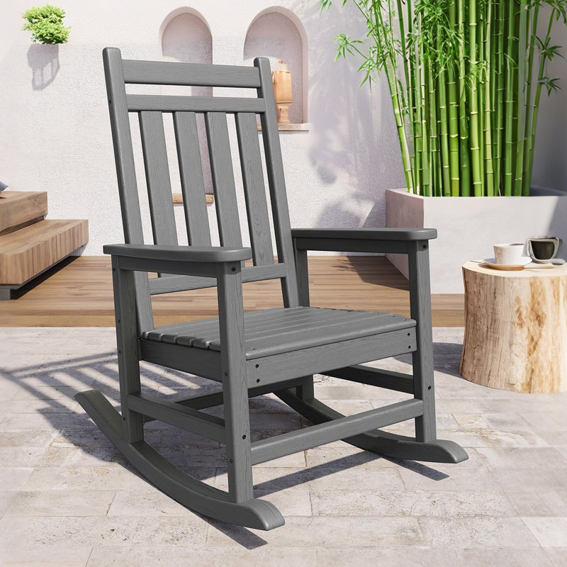 Outdoor Adirondack Chair, Grey