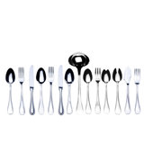 Boheme 113 - Piece Stainless Steel Flatware Set - Service for 12