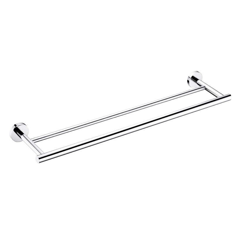 Porte-serviettes mural en acier inoxydable 23,6 po - Simple mais élégant, facile à installer, pour une utilisation dans la salle de bain Design moderne, installation, maison polyvalente