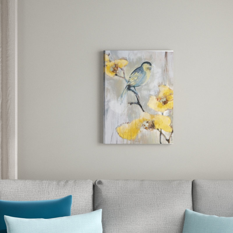 «Bluebird I», reproduction sur toile tendue