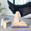 Repose-pieds VIVO en bouleau avec rangement et plateforme inclinable (Stand-ft03)