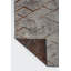 Brown Beige Abstract Luxury Area Rug-68867223