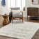 Rectangle Rameriz Abstract Machine Woven Polyester/Polypropylene Area Rug in Gray/Ivory
