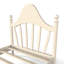 Base de lit simple pour enfant avec tête de lit courbée et support à lattes Willow-133276922