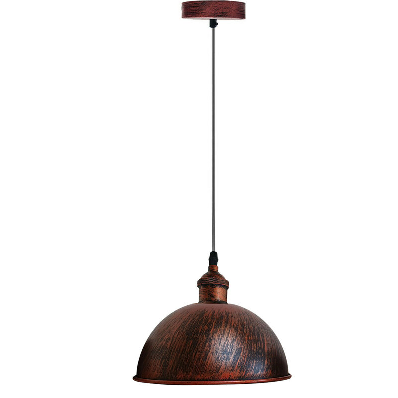 Jaquelin 1 - Light Single Pendant, Rustic Red