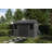 Keter Newton Plus Durable Resin Outdoor Storage Shed With Floor and Double Doors for Garden Patio Furniture and Tools, Graphite Grey (6 Available Sizes)-100403871