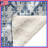 Intricate Blue Damask Blankets-130697549