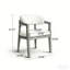 Chaise de salle à manger avec accoudoirs, ensemble de 2 (table non incluse)