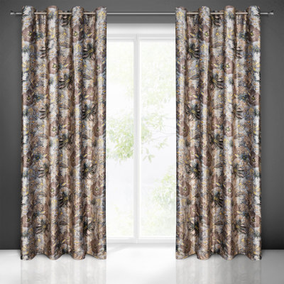 Aalyssa Eyelet Blackout Thermal Single Curtain