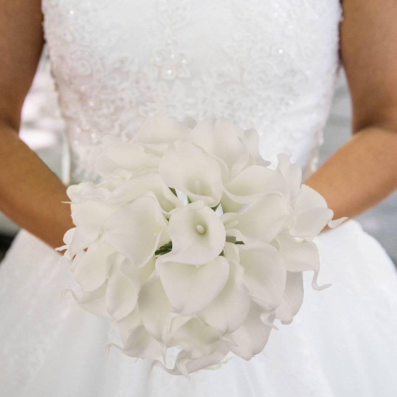 Bouquet de lis Calla 14 "14" Real Touch - paquet de 4