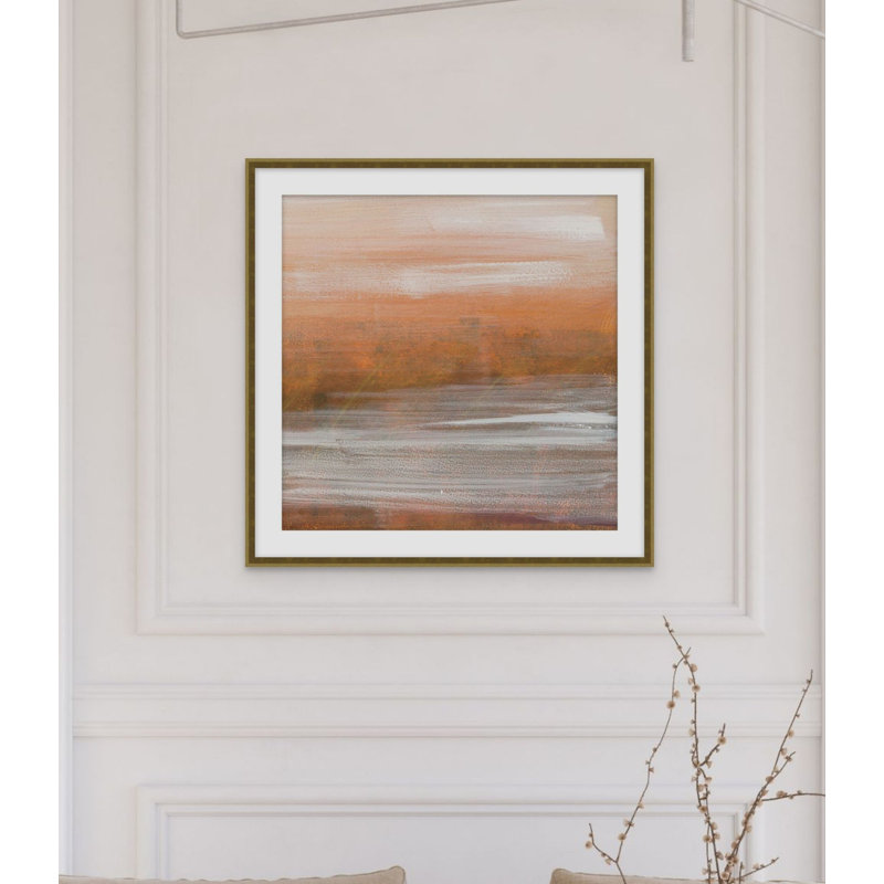 Hues In Harmony 2 Framed Print, 21.75" H x 21.75" W