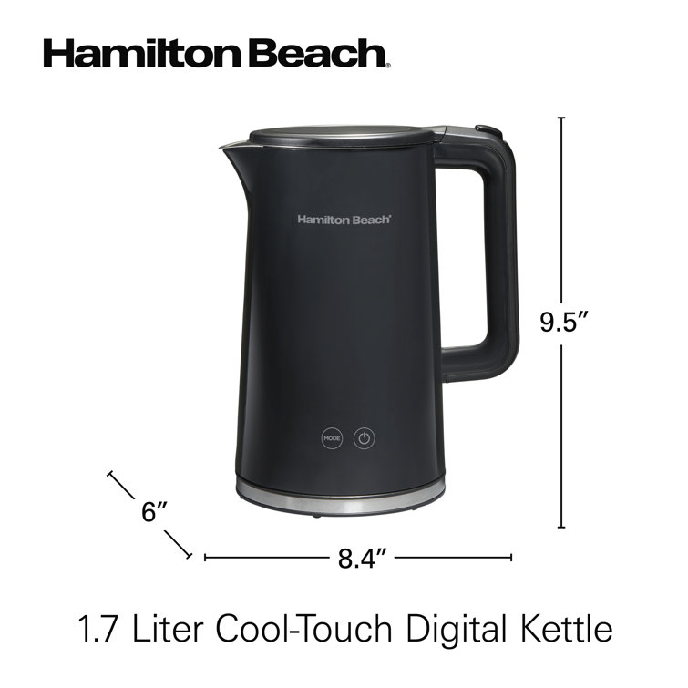 Hamilton Beach 1.7 Liter Cool-touch Digital Kettle & Reviews