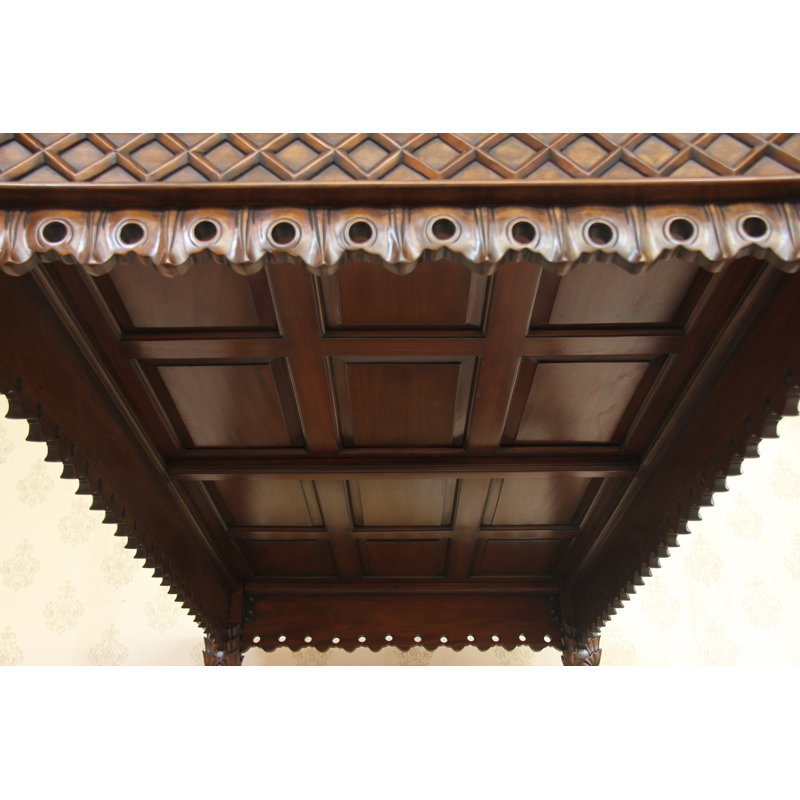 Solid Wood Bed, Super King (6'), Wax Polish