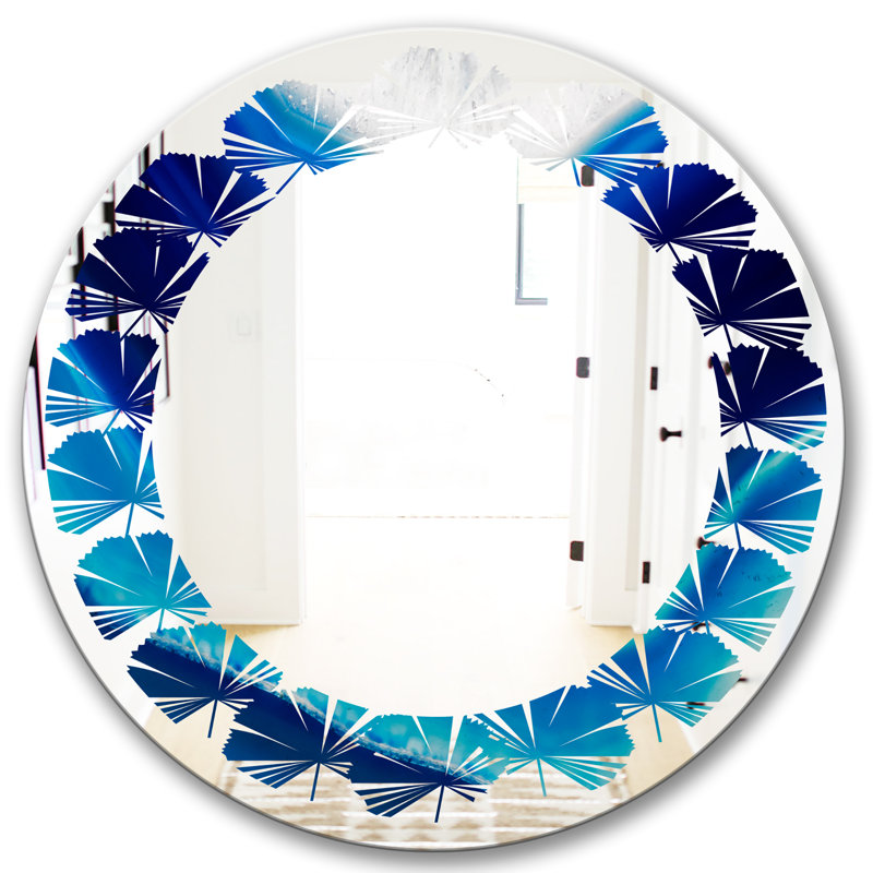 Miroir mural Leaves Slice, H 31,5 po x l po