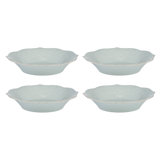 French Perle Ice Blue Pasta Bowls