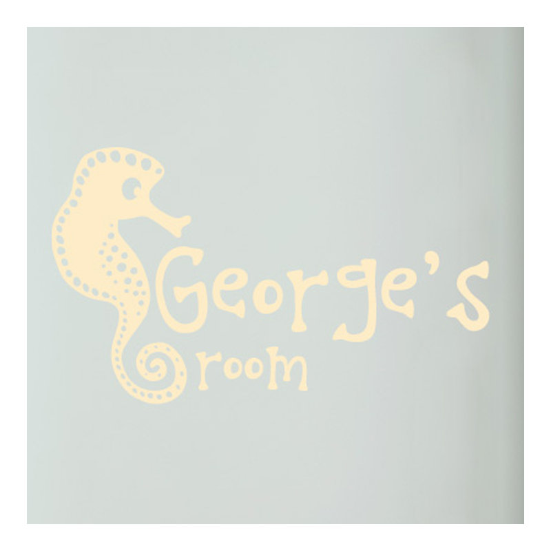 Nautical & Beach Wall Decal, Beige