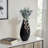 Mercer41 Curved Snake On Vase, Black/Gold-1019340090