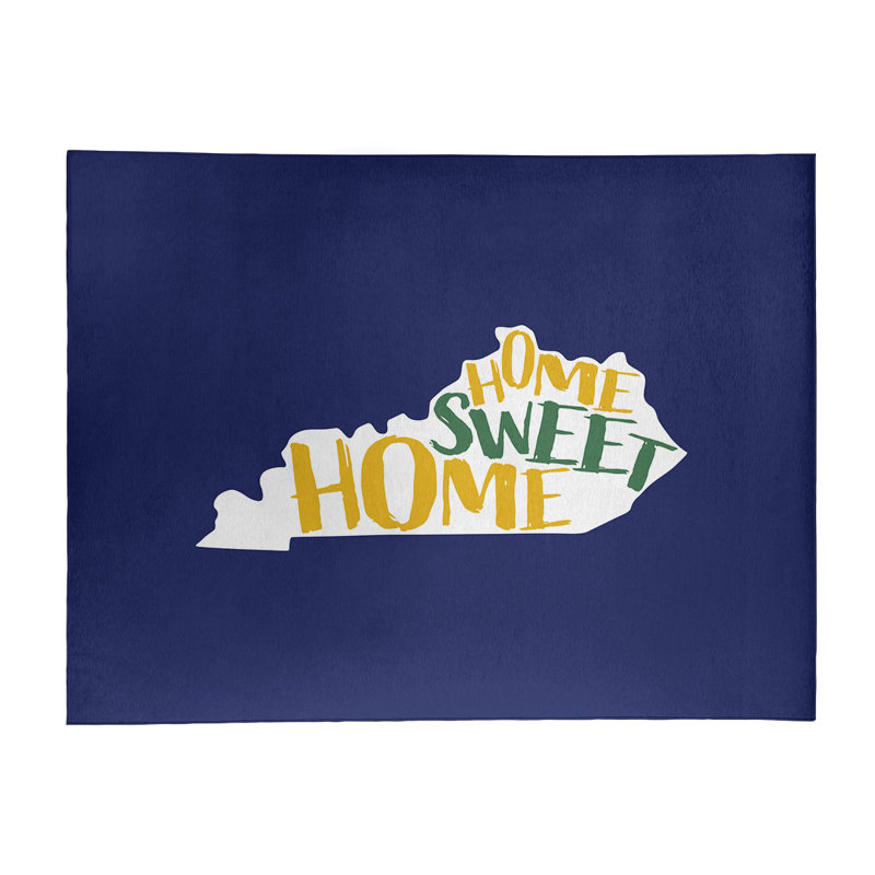 Tapis en poly-chenille kentucky pour la maison, Rectangle 5 pi x 7 pi