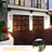 15" Crystal LED Outdoor Wall Sconce with Motion Sensor & Dusk to Dawn Function -470733060